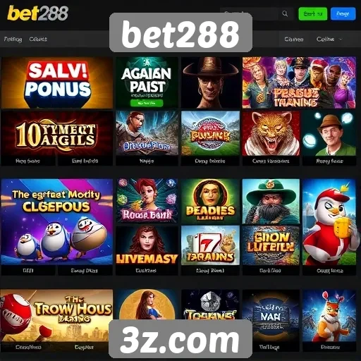 Análise das opções de jogos no site bet288