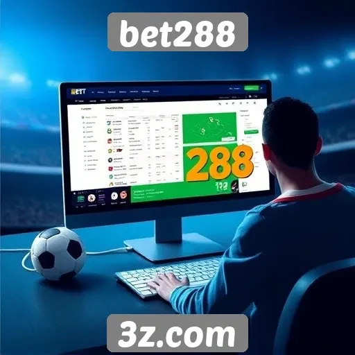 Análise das funcionalidades do site bet288